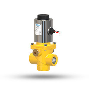 Gas solenoid valve